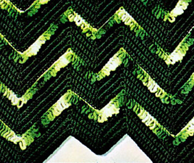 Sea Foam Afghan #B-246