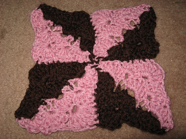 Patchwork Afghan #742-7