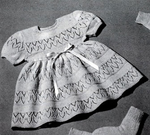 Little Knitted’s for 9 to 12 Months: Dress