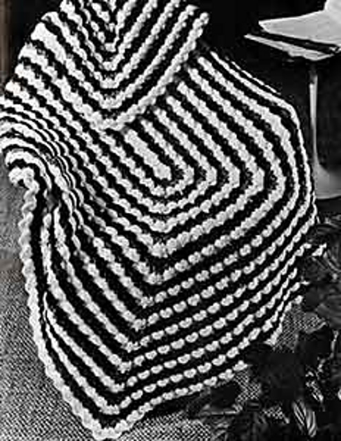 Cockleshells Afghan #B-373