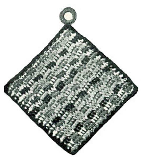 Bright and Reversible Potholder #16