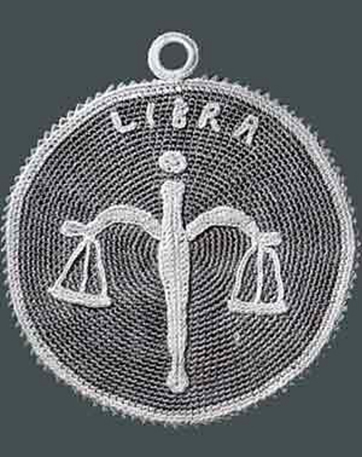 Libra Potholder #S-67