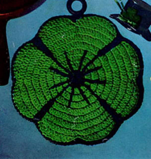 Lucky Clover Pot Holder #S-353