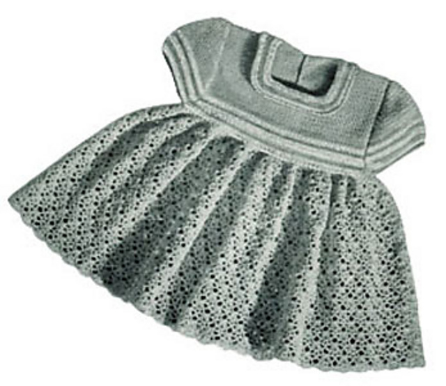 Crocheted Cutie Dress 3112