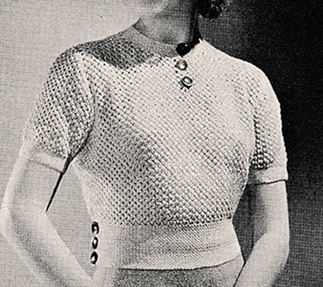 Spider Web Pullover #1141