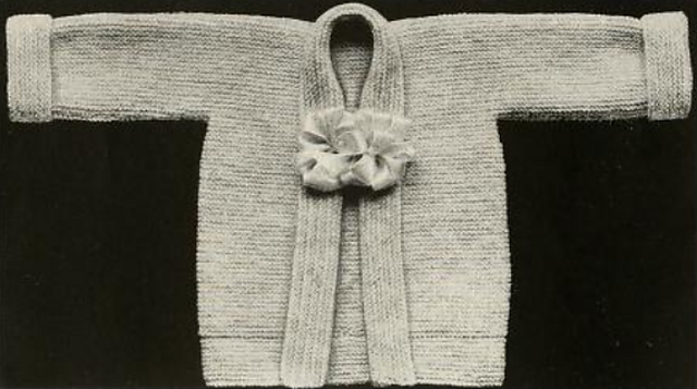 Infant's Knitted Kimono