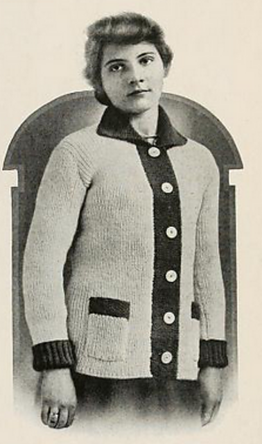 Misses' Knitted Sweater