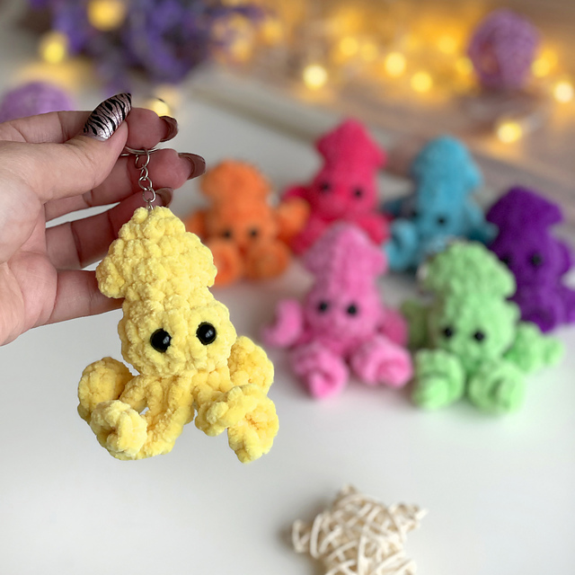 Squid Keychain