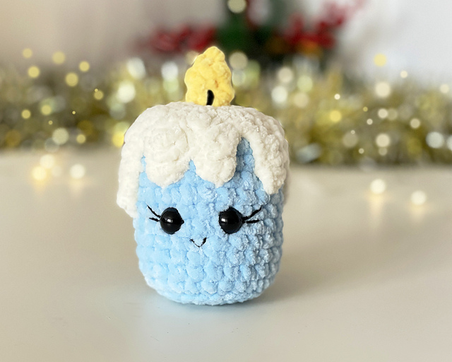 Christmas Kawaii Candle