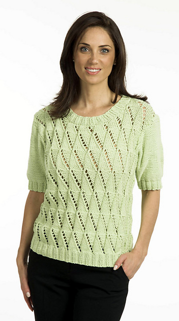 1276 Eyelet Pullover