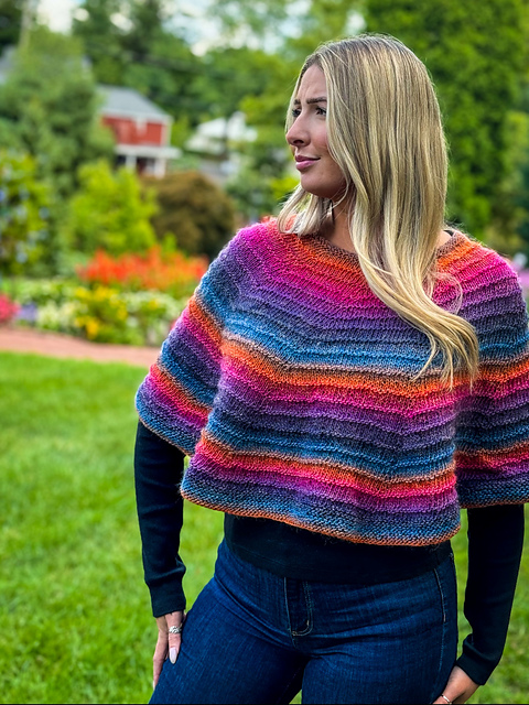 3501 Capelet Poncho