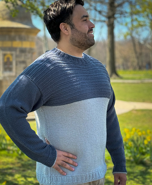 3492 Two Color Pullover