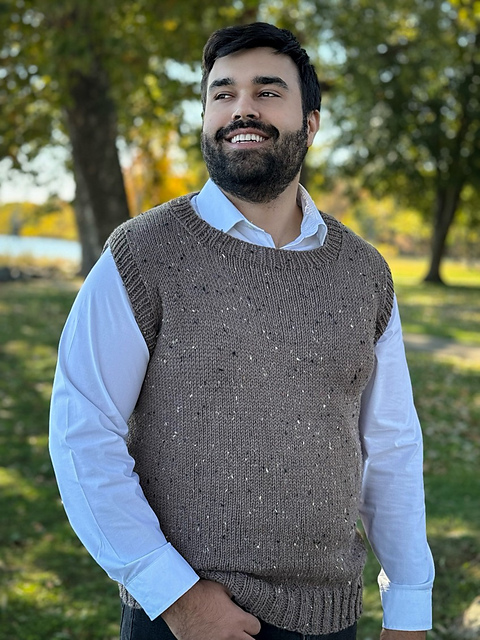 3513 Encore Tweed Vest
