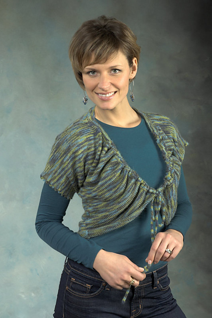 Woman’s Rouched Shrug
