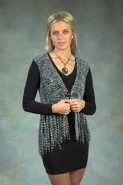 Woman’s Fringed Vest