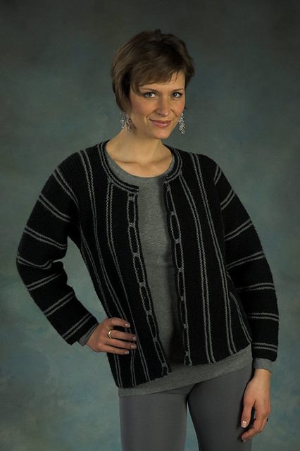 2351 Striped Jacket