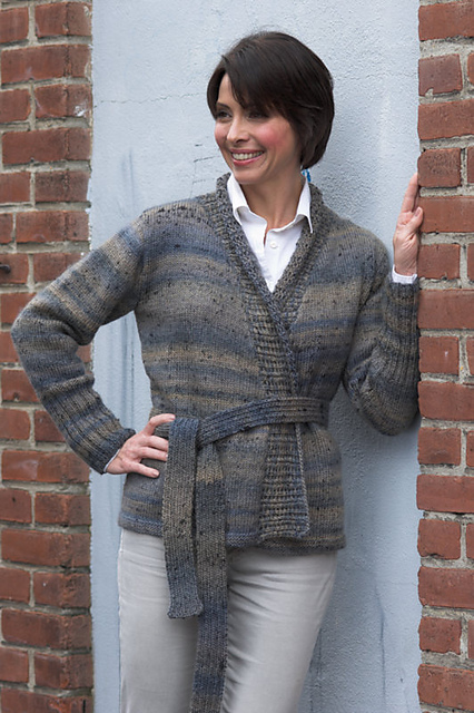 Woman’s Belted Cardigan