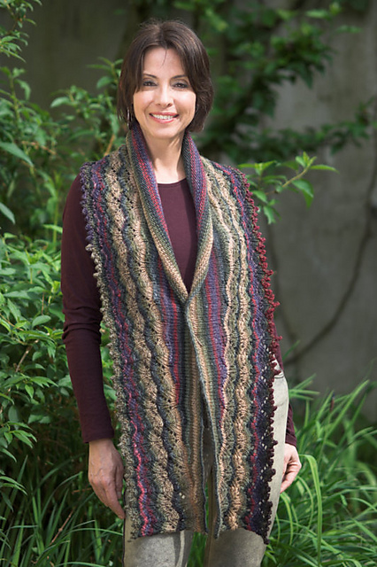 2416 Lace Edge Scarf