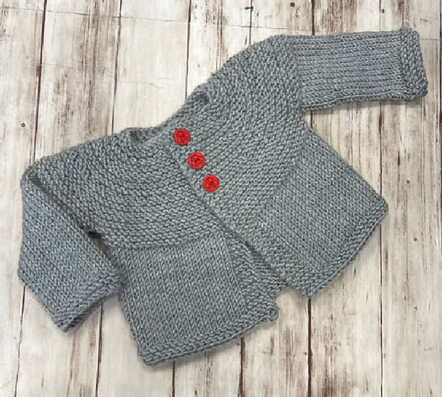 B239 Top Down Cardigan