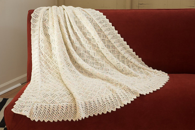 2506 Lace Spots Blanket
