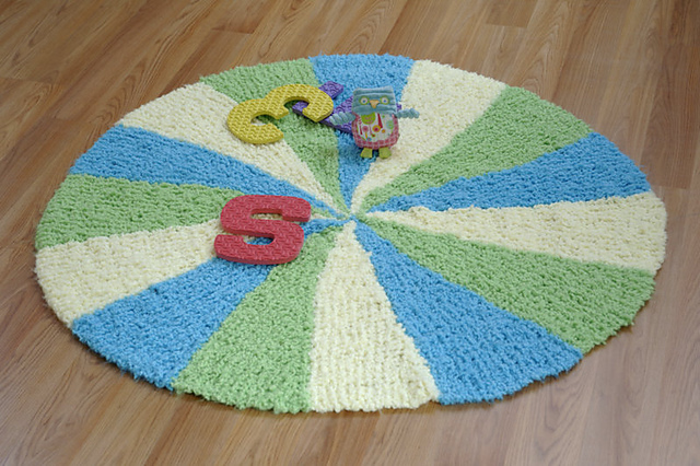 Pinwheel Baby Blanket 
