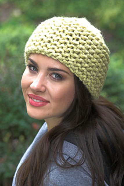 F521 Baby Alpaca Magna Great Beginner Hat Project