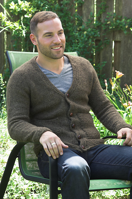 Top Down Man’s V Neck Cardi