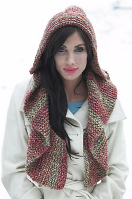 2698 Hooded Scarf