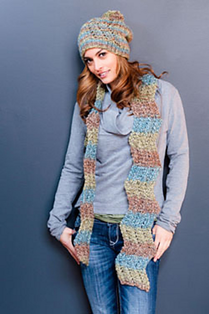 2759 Adult Hat and Scarf
