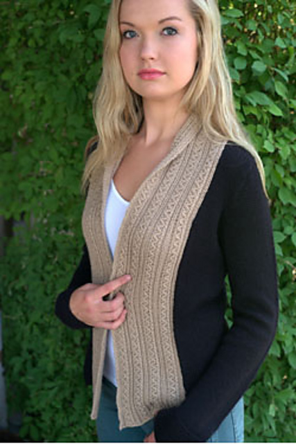 2741 Women's Cable Rib Jacket
