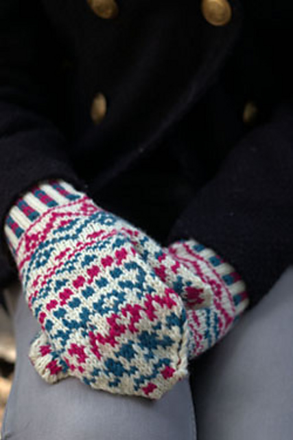 2798 Fair Isle Mittens