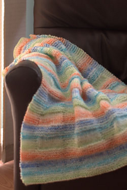 F617 Textured Boxes Baby Blanket