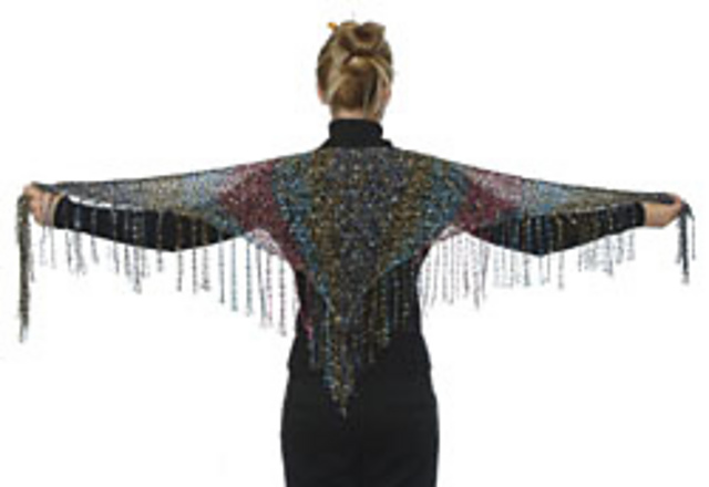 F136 Eros Drifters Triangle Shawl