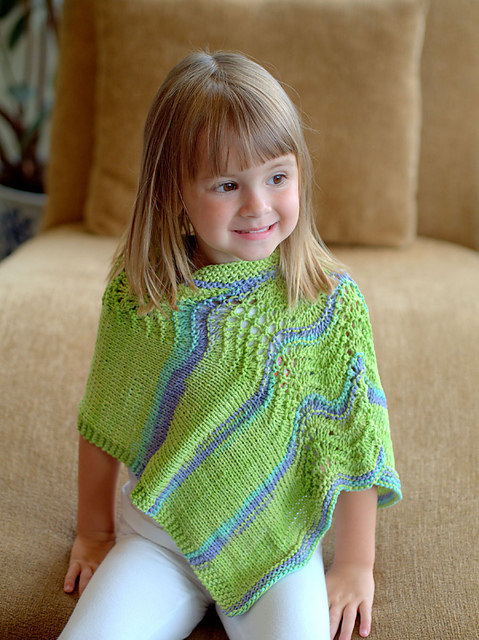 2913 Mother Daughter Poncho