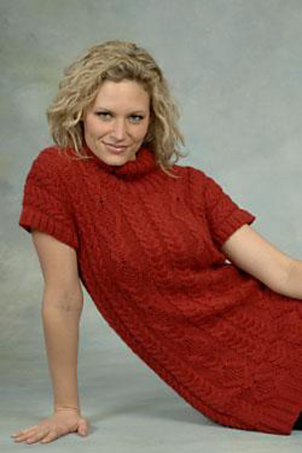 Woman's Cabled Tunic