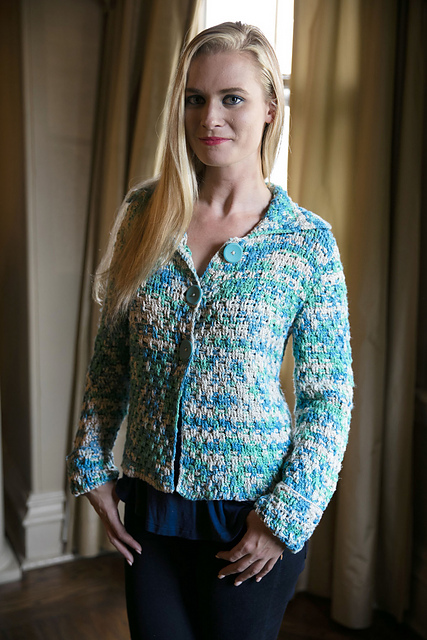 2983 Basketweave Cardigan