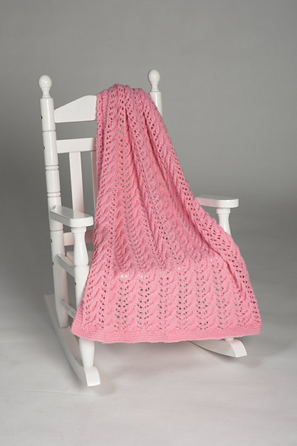 Cables & Lace Afghan 7
