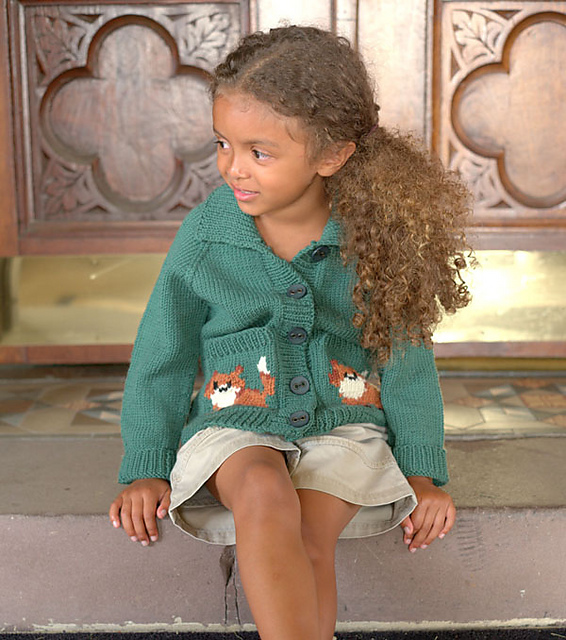 Animal Pocket Cardigan 655