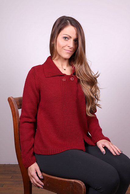 3040 Double Breasted Cardi