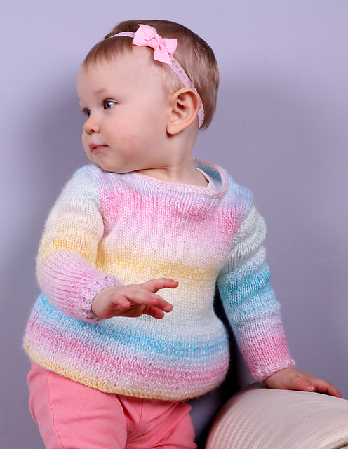 3004 Girls Peplum Pullover