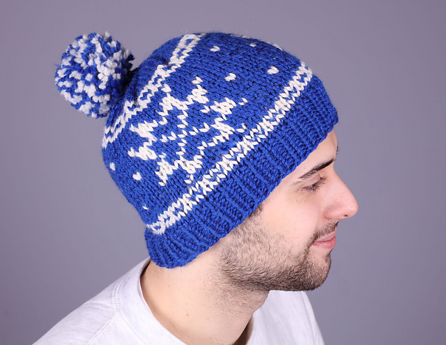 F719 Snowflake Hat