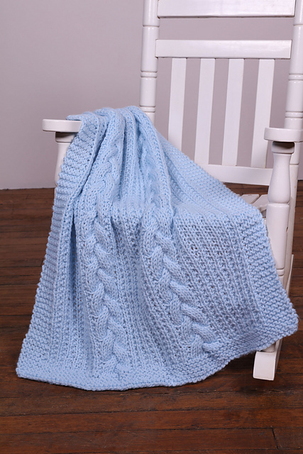 658-05 Cables & Woods Throw