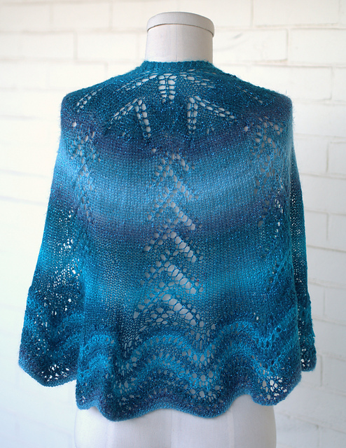 Ravelry: 3056 Circular Shawl pattern by Plymouth Yarn Design Studio