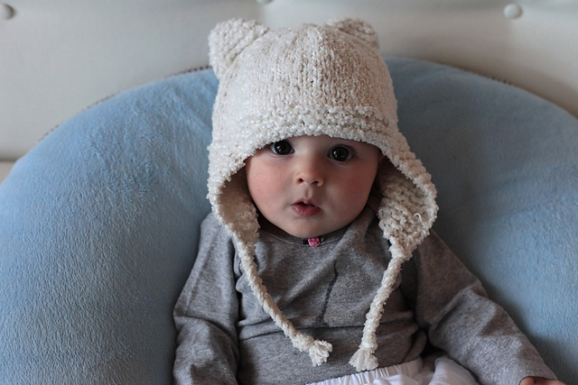 2249 Cat Hat with Earflaps