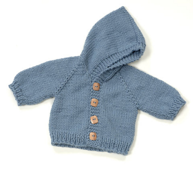 1873 Top Down Baby Jacket