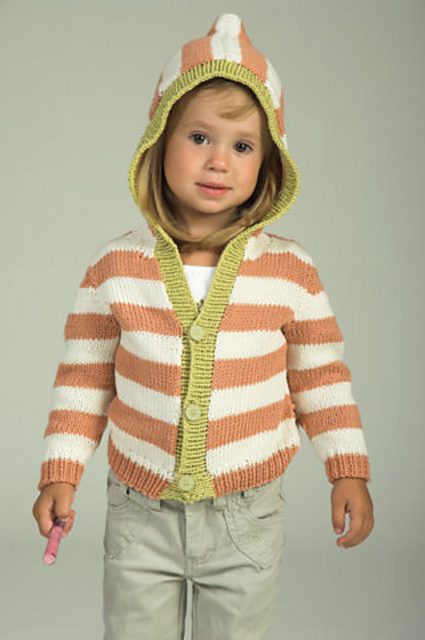 Kid's Striped Hoodie
