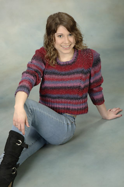 Woman's Cropped Pullover