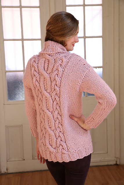 3162 Cabled Jacket