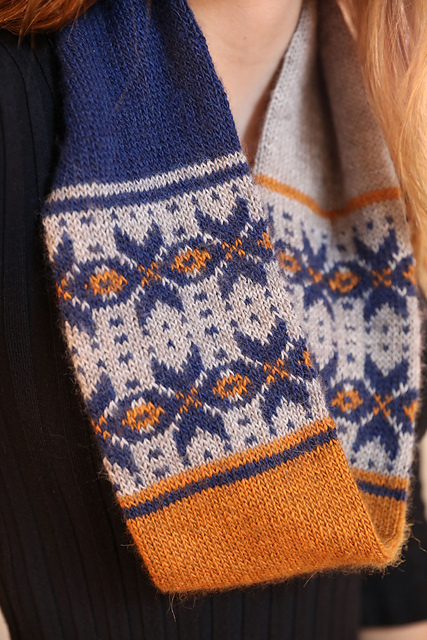 3177 Fairisle Cowl