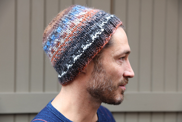 F790 Two Color Fairisle Hat